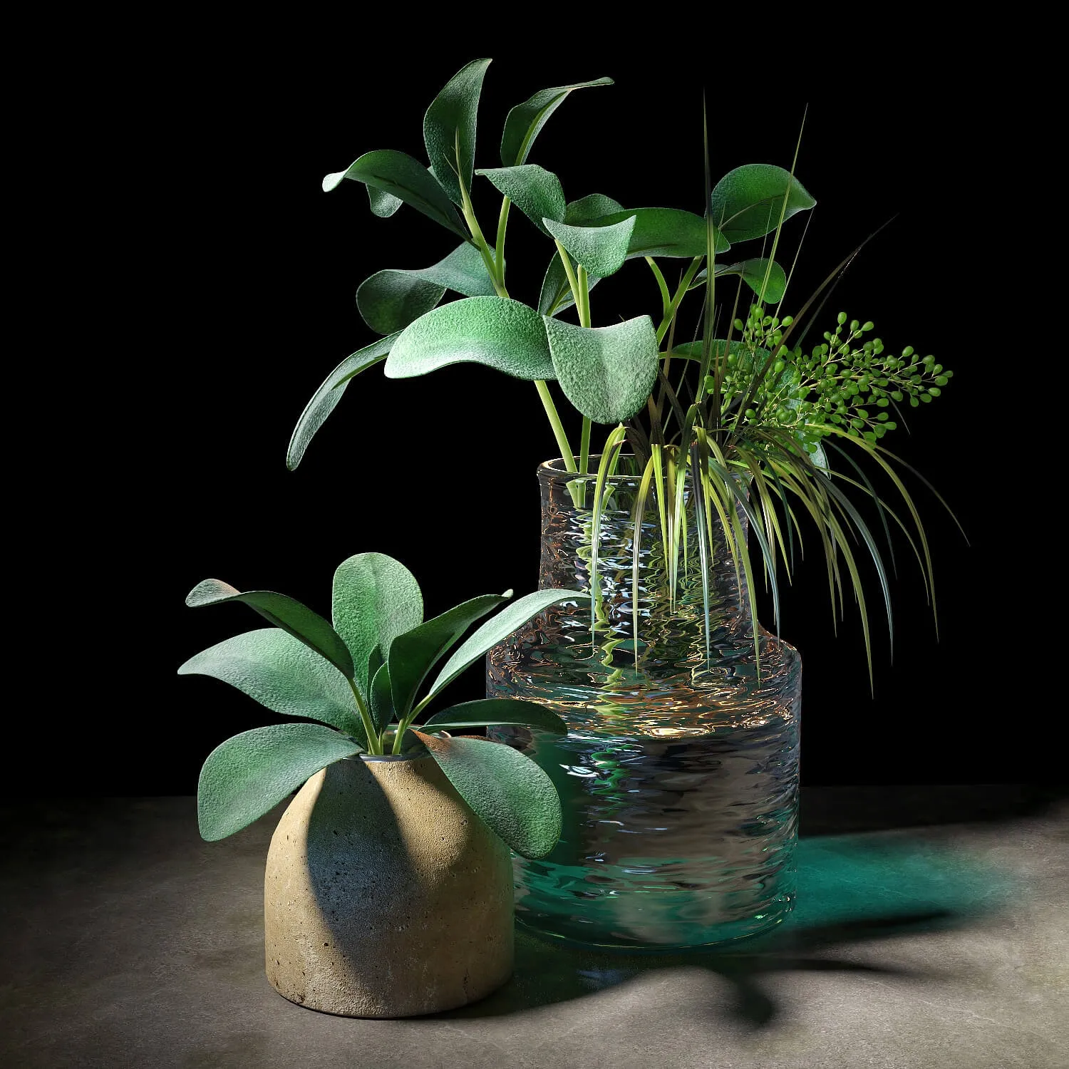 decoration – Plant set 044 3D Model decoration – Plant set 044 3D Model