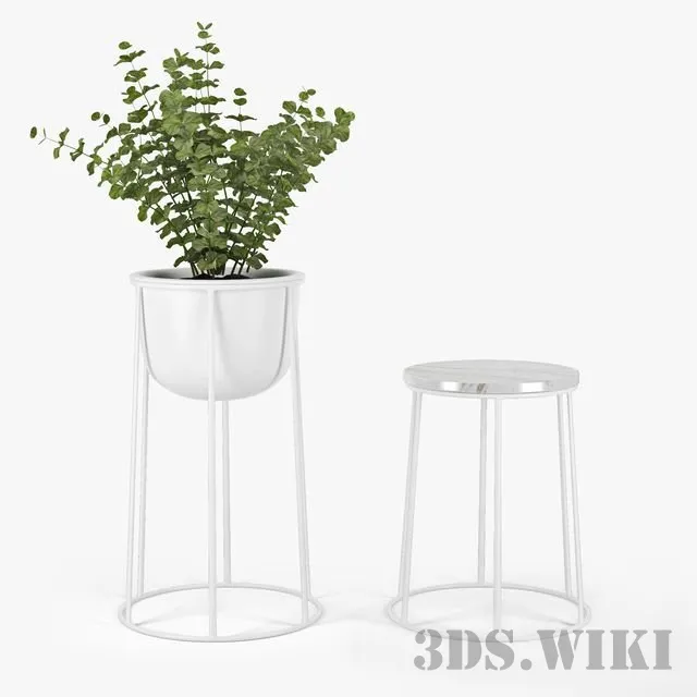decoration – Plant WIRE POT 3D Model decoration – Plant WIRE POT 3D Model
