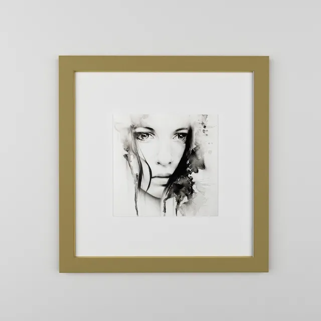 decoration – Poster frame 3D Model