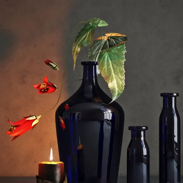 decoration – Pottery Barn cobalt vases 3D Model