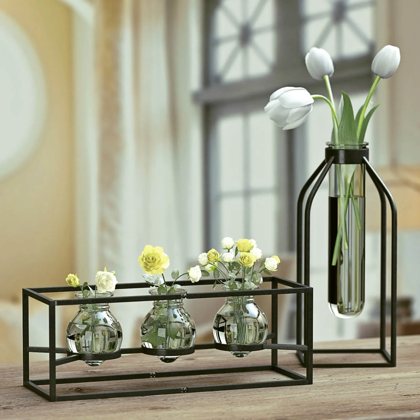 decoration – Pottery barn  Irving  vases 3D Model