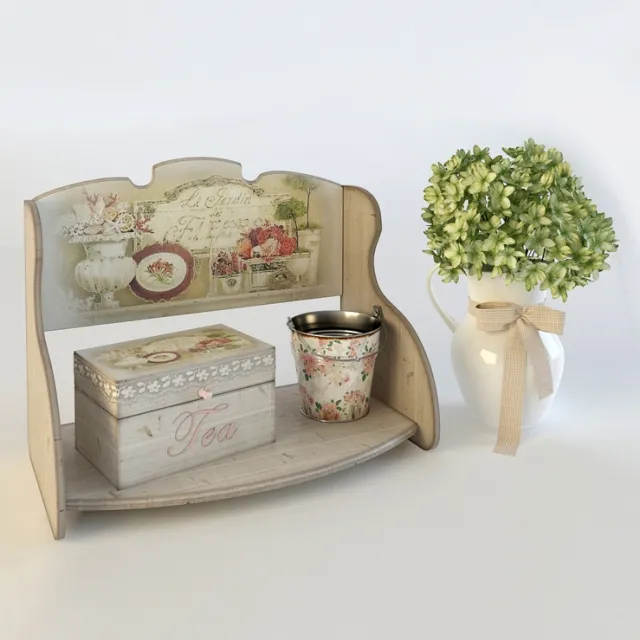 decoration – Provence decorative set 3D Model