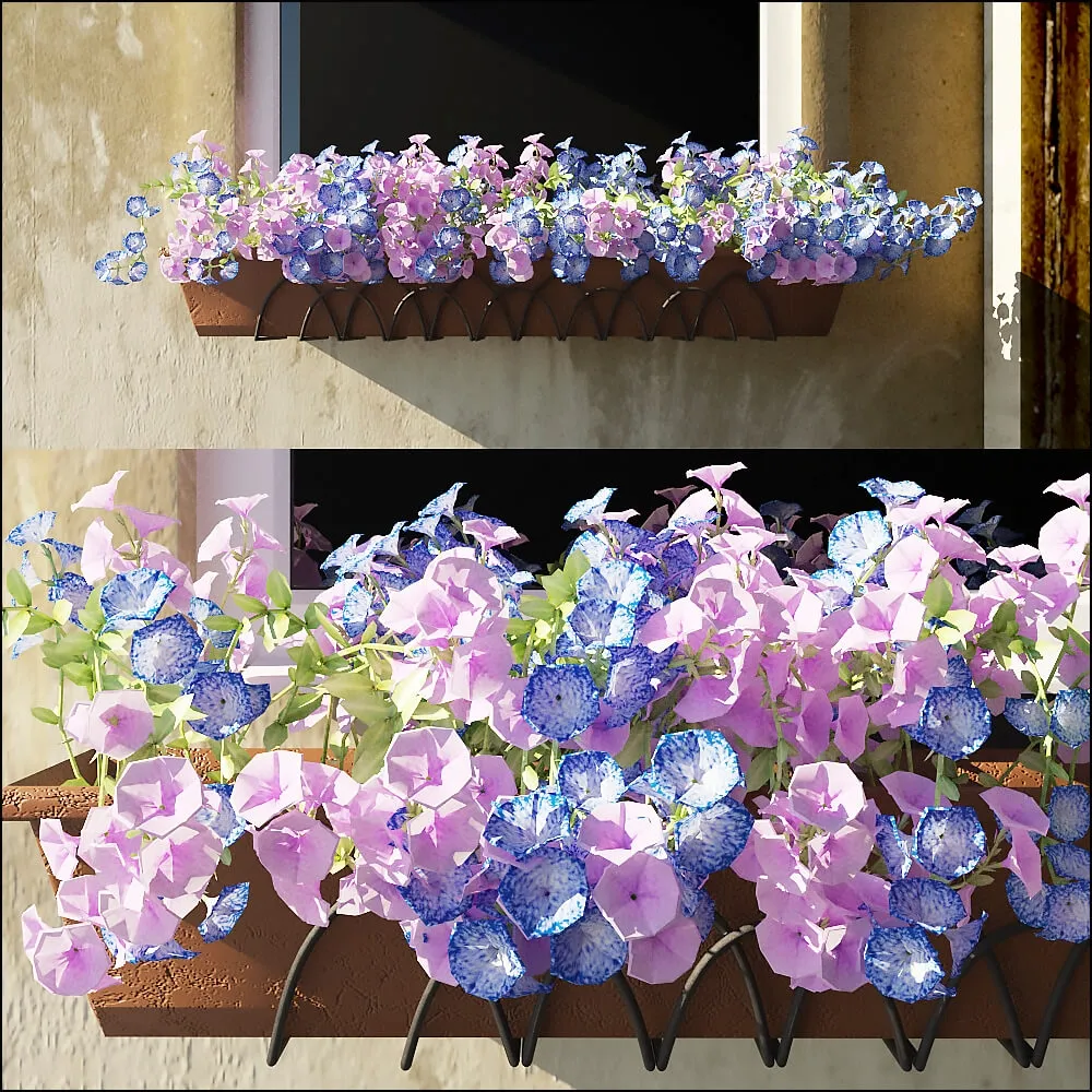 decoration – Queen of summer 02 3D Model