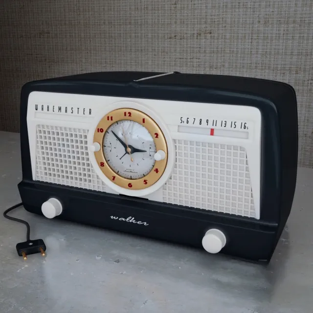 decoration – Radio Alarm Clock 3D Model decoration – Radio Alarm Clock 3D Model