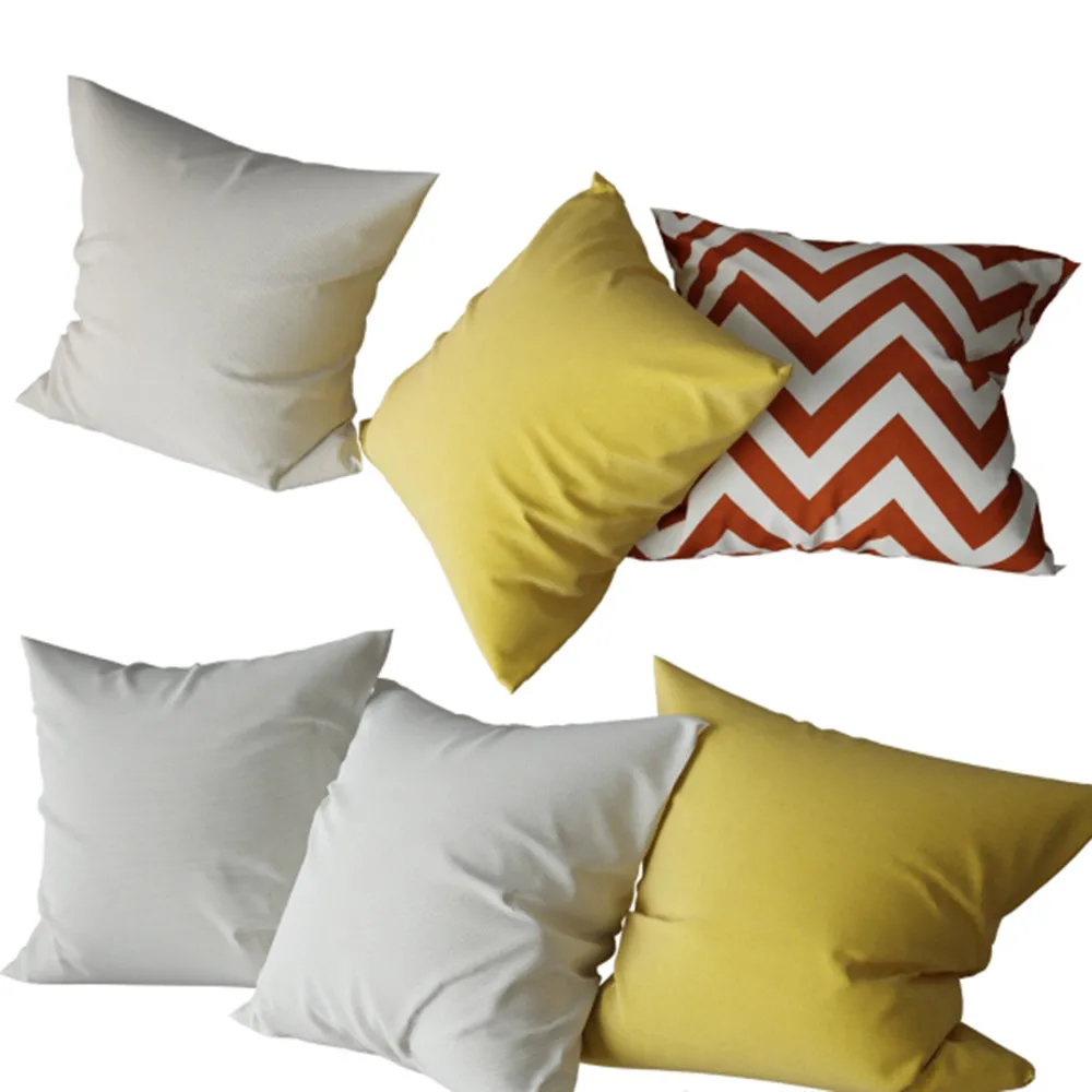 decoration – Rectangular pillows of different shapes 3D Model decoration – Rectangular pillows of different shapes 3D Model