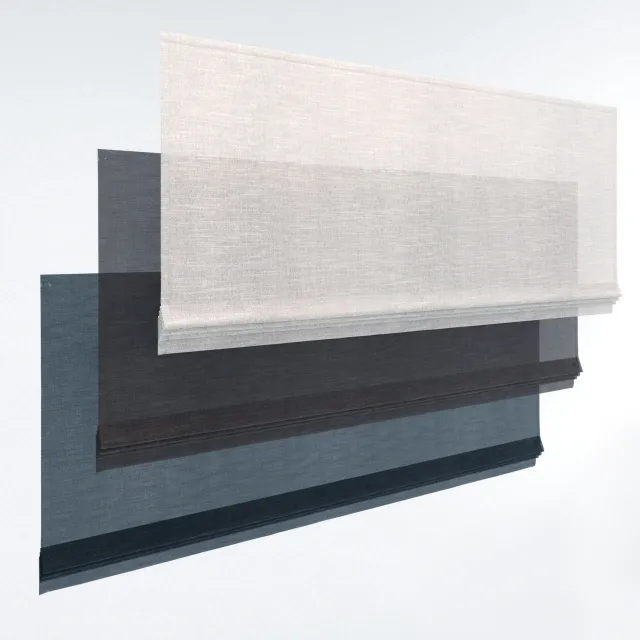 decoration – Restoration Hardware flat roman shade 3D Model decoration – Restoration Hardware flat roman shade 3D Model