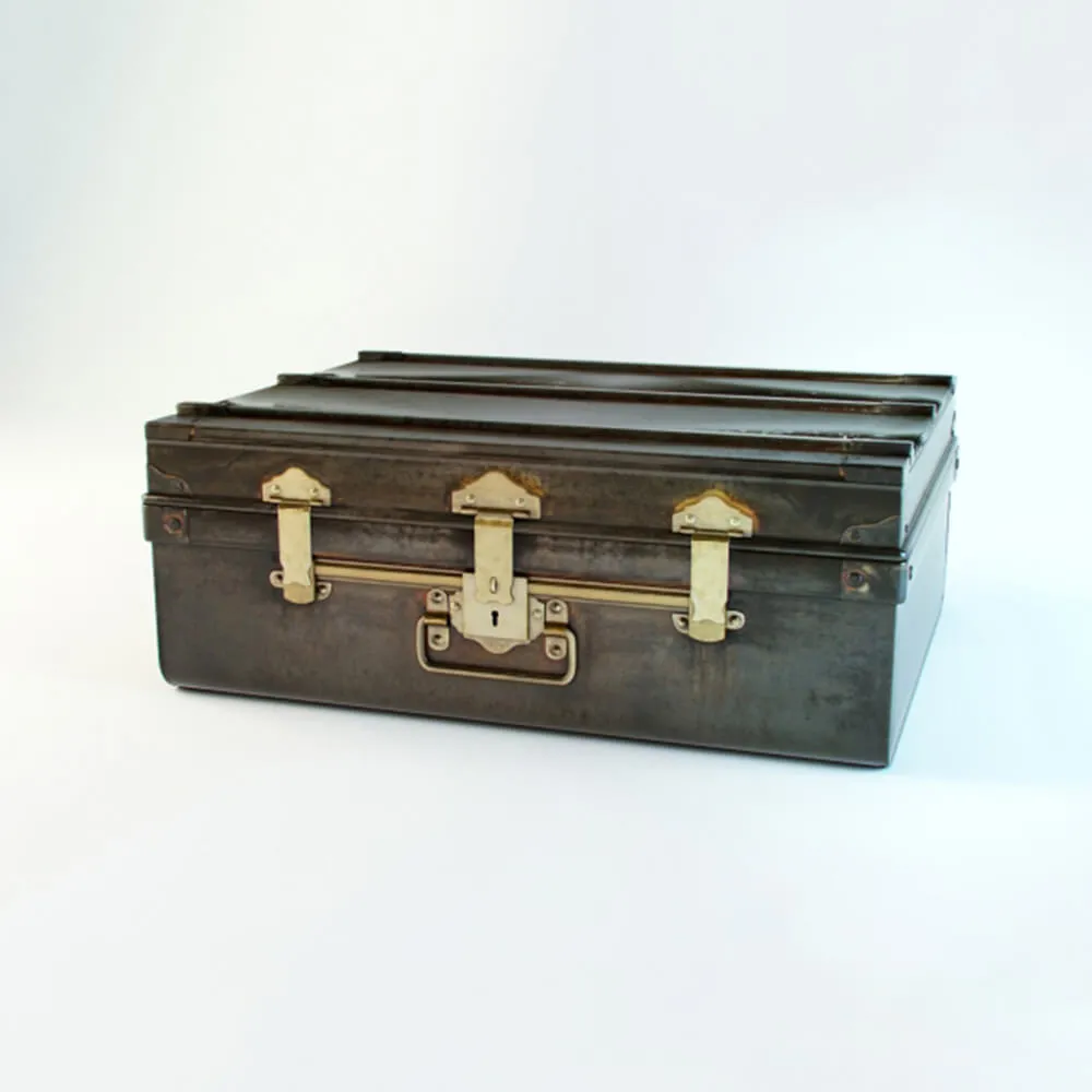decoration – Restoration Hardware Iron Passenger Case 3D Model
