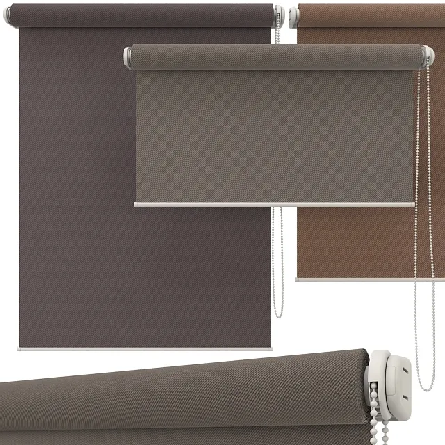 decoration – Roller blinds 3D Model