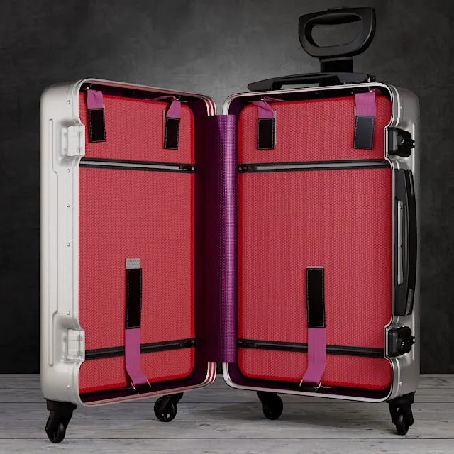 decoration – Rolling Luggage 3D Model decoration – Rolling Luggage 3D Model