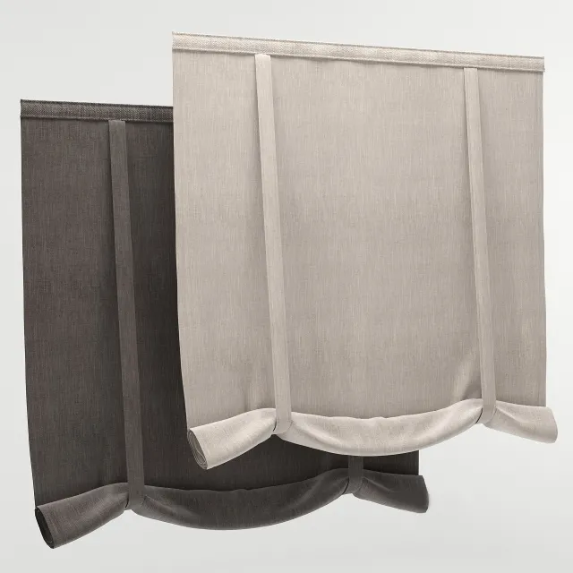 decoration – Roman blind 39 3D Model decoration – Roman blind 39 3D Model