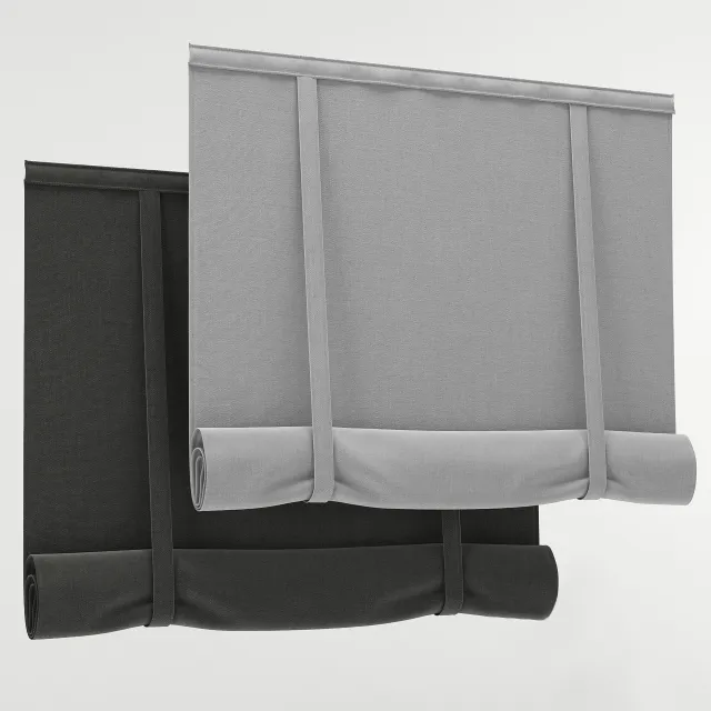 decoration – Roman blind 41 3D Model