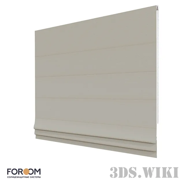 decoration – Roman blinds ROMA 3D Model decoration – Roman blinds ROMA 3D Model