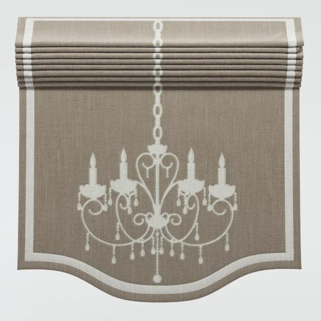 decoration – Roman shade 20 3D Model decoration – Roman shade 20 3D Model