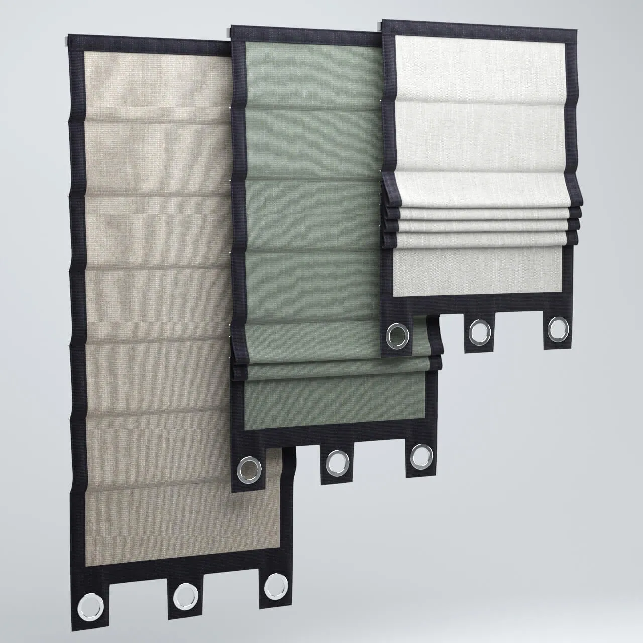 decoration – Roman Shade 38 1 3D Model