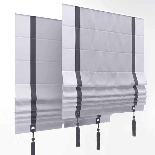 decoration – Roman shade 54 3D Model