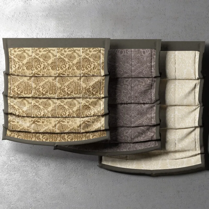decoration – Roman shades of velvet 3D Model decoration – Roman shades of velvet 3D Model