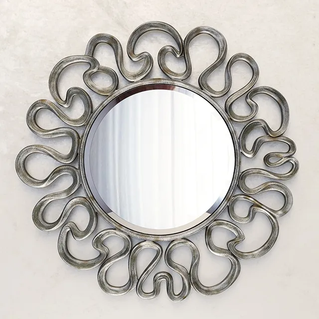 decoration – Round mirror 63 3D Model
