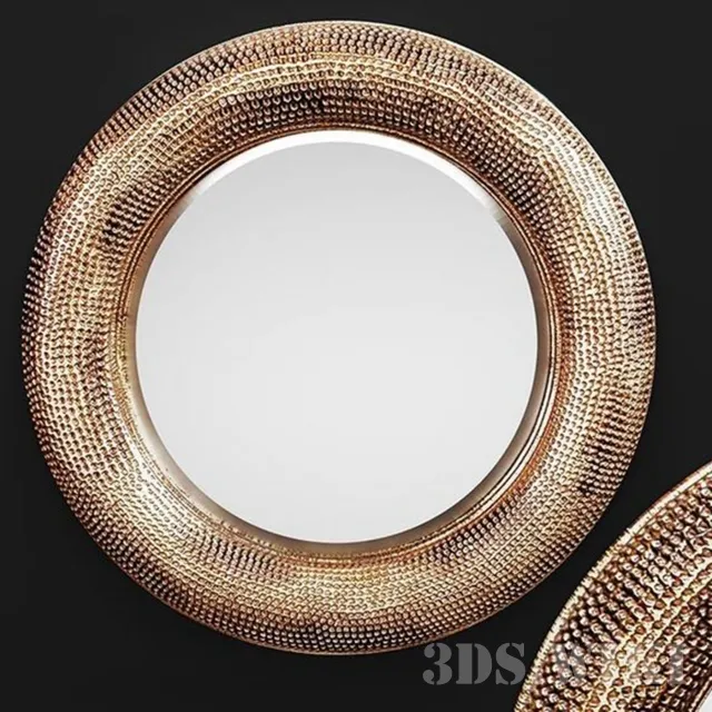 decoration – Round mirror Howard Elliott Raymus 3D Model decoration – Round mirror Howard Elliott Raymus 3D Model