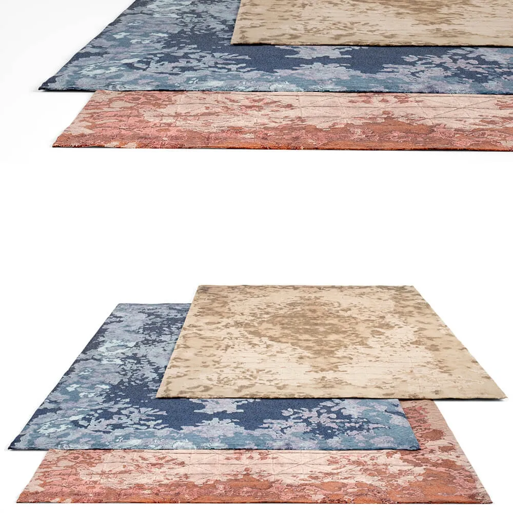 decoration – Rug set 2 3D Model decoration – Rug set 2 3D Model