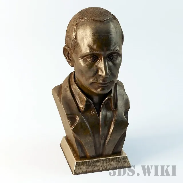 decoration – Sculpture of Putin 3D Model