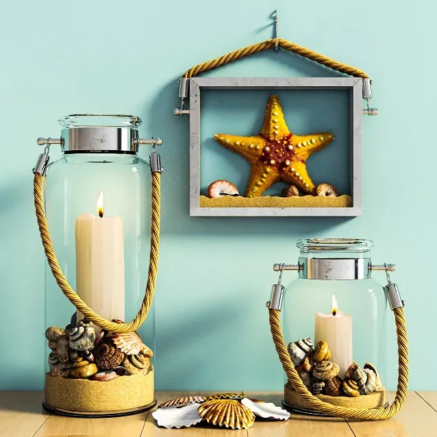 decoration – Sea set 6 3D Model