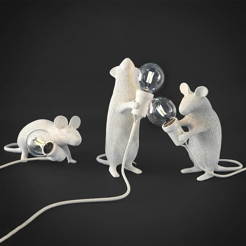 decoration – Seletti mouse lamps 3D Model
