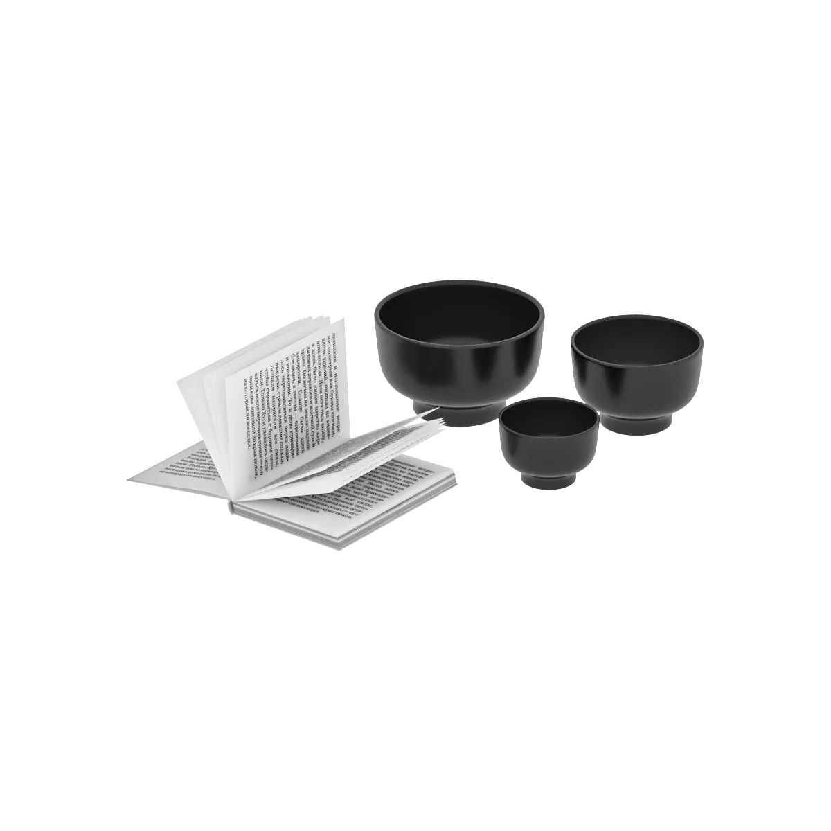 decoration – Serveware set 3D Model