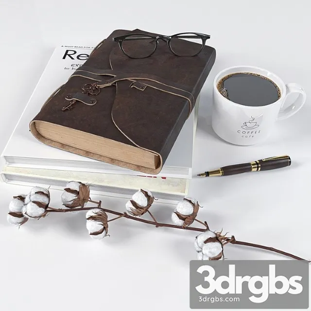 Decoration Set 001 14 3D Model Download