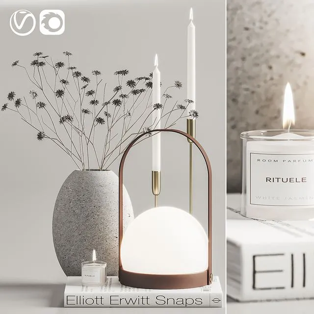 Decoration Set 011 3D Model Decoration Set 011 3D Model