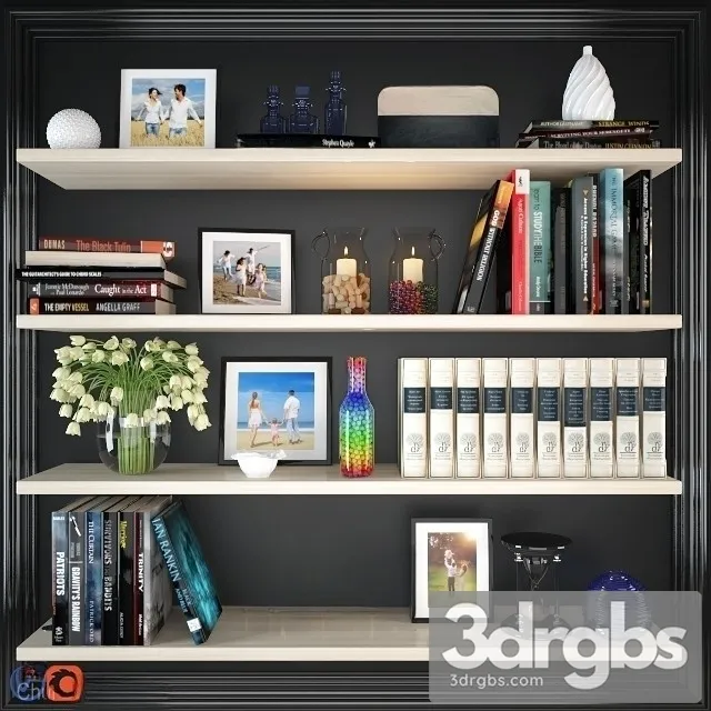 Decoration Set 04 3D Model Download