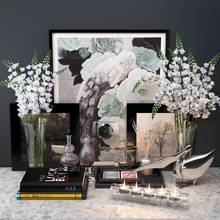 Decoration set 04 3D Model