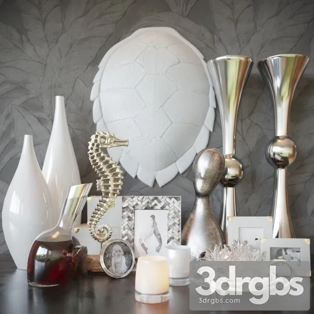 Decoration Set 06 3D Model Download