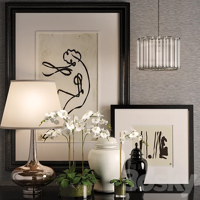 Decoration set 1 3DModel Decoration set 1 3DModel