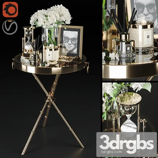 Decoration set 10 2 3D Model Download