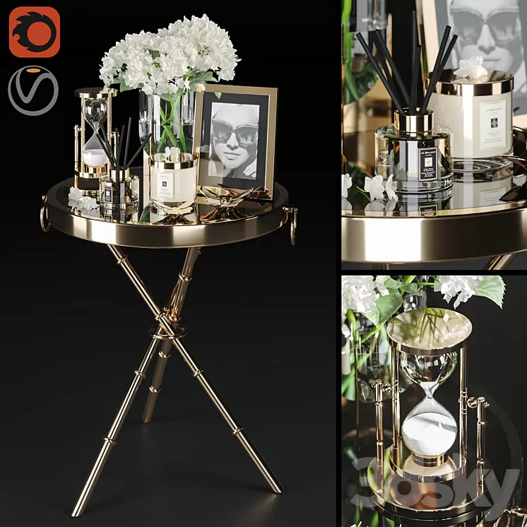 Decoration Set 10 3D Model