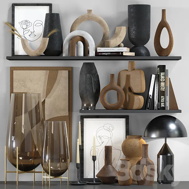 Decoration Set 111 3D Model