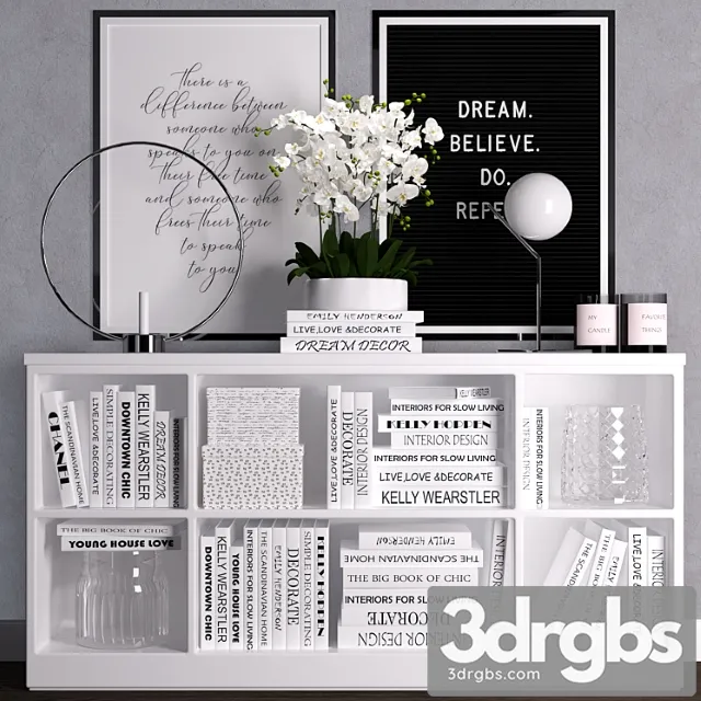 Decoration set 12 3D Model Download