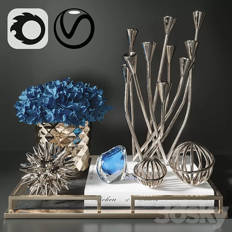 Decoration Set 12 3D Model