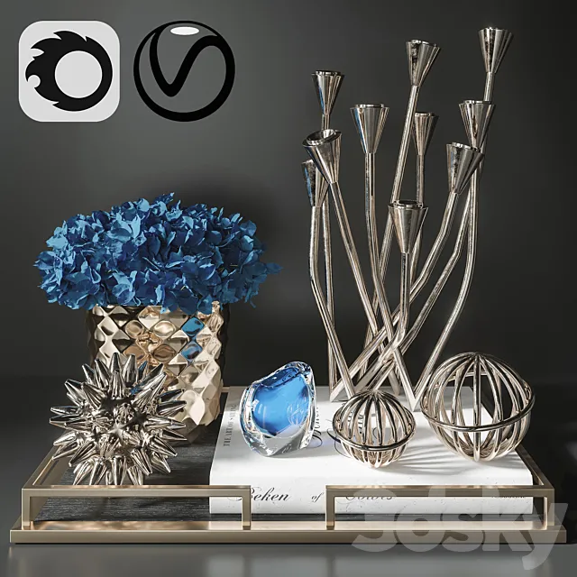Decoration Set 12 3DModel