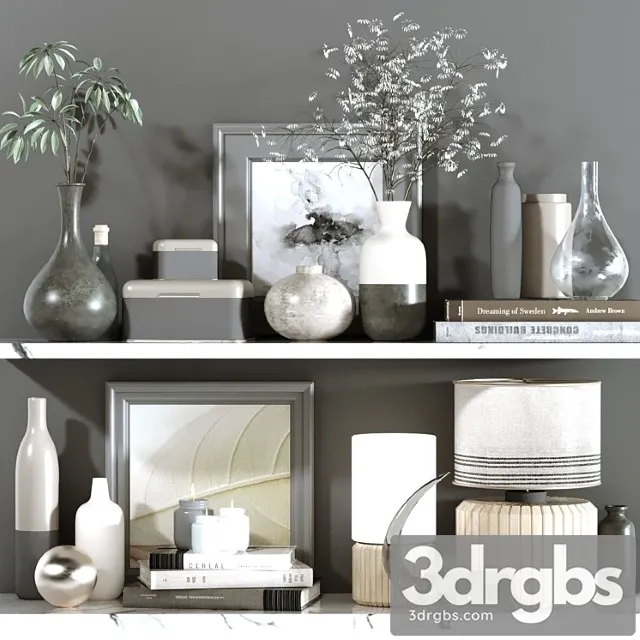 Decoration Set 125 3D Model Download