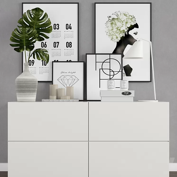 Decoration set 13 3D Model