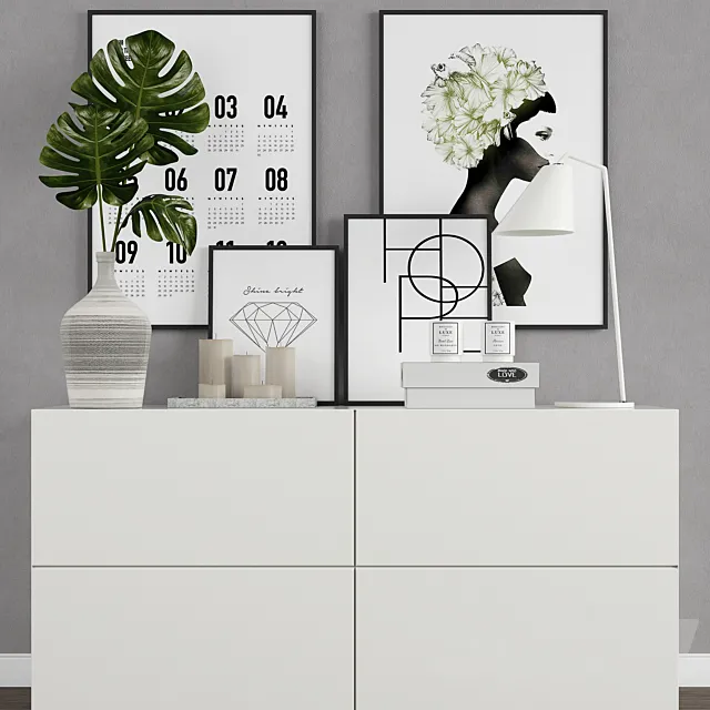 Decoration set 13 3DModel