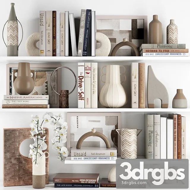 Decoration Set 20 3D Model Download