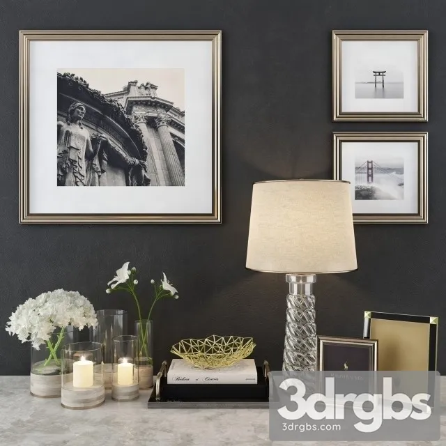 Decoration Set 2017 3D Model Download