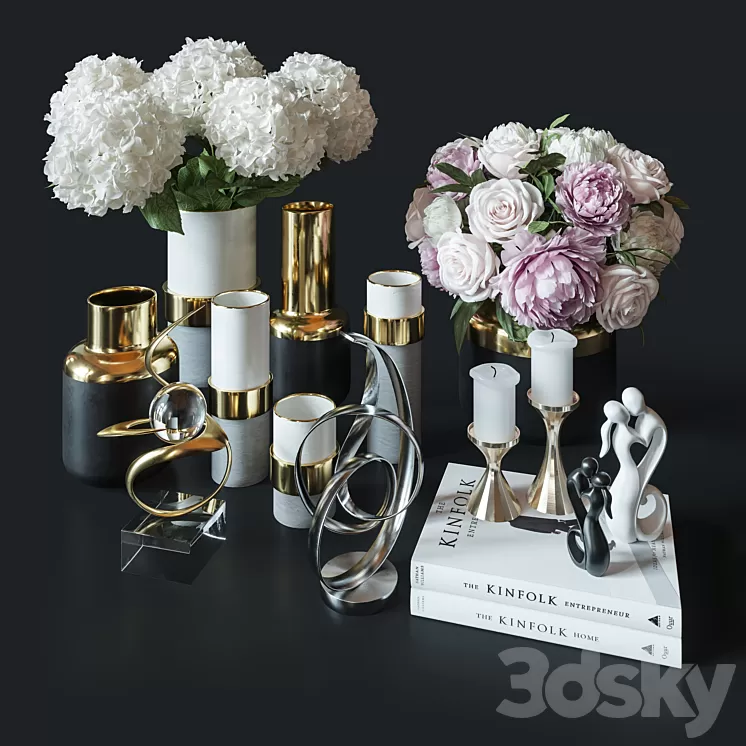 Decoration Set 33 3D Model