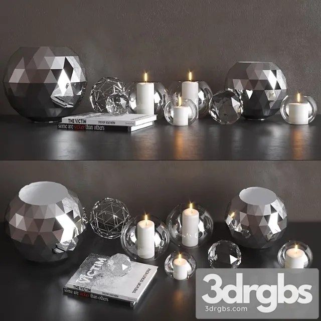 Decoration Set 37 3D Model Download