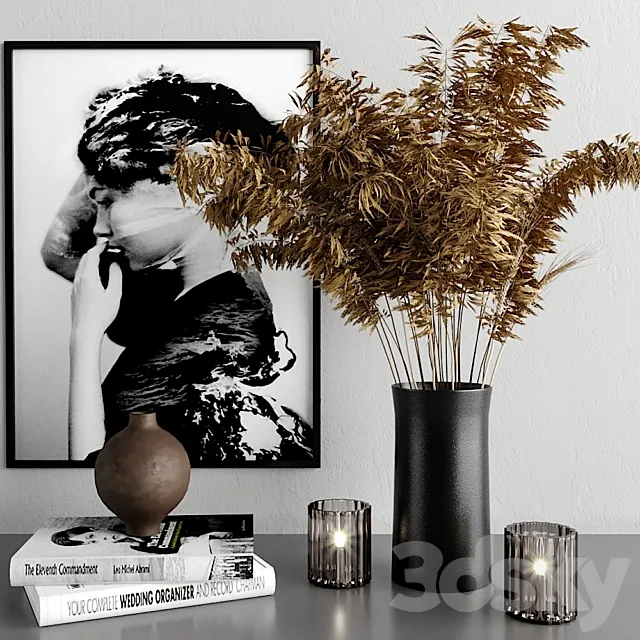 decoration set 3D Model decoration set 3D Model