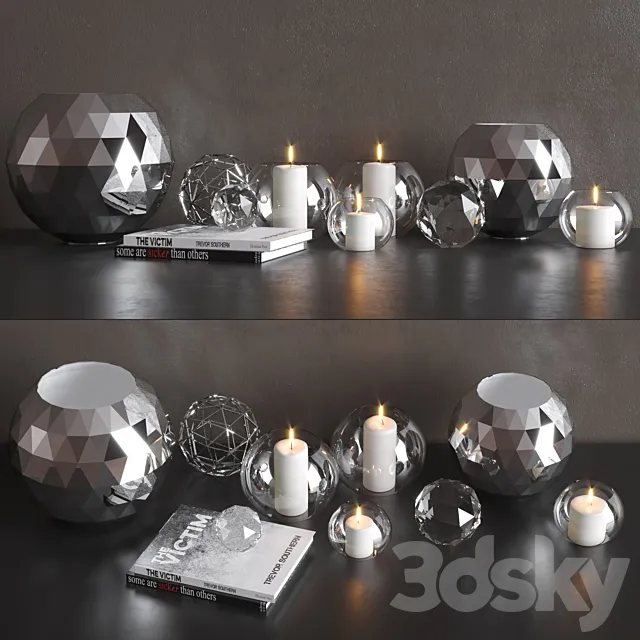 Decoration set 3D Model