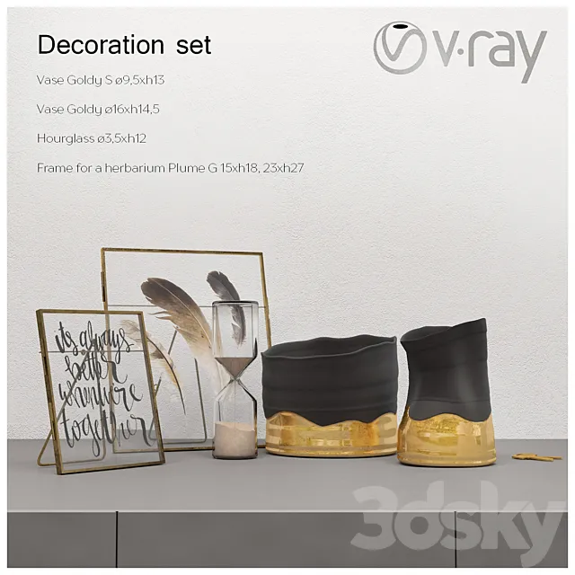 Decoration Set 3DModel