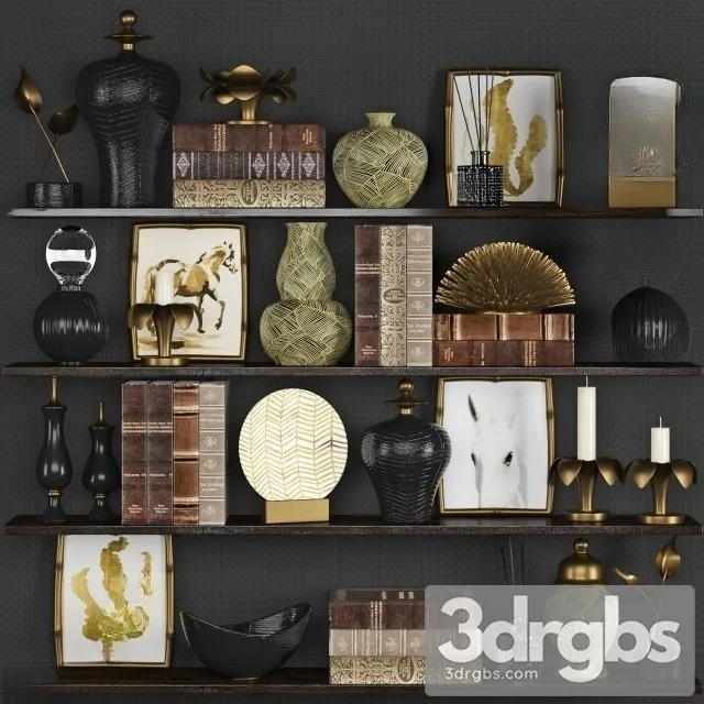 Decoration Set 5 3D Model Download